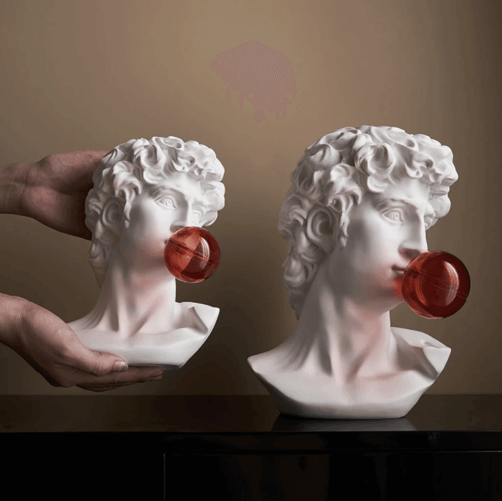 LZINA™ | Resin Greek abstract sculpture