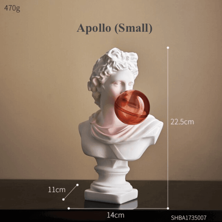 LZINA™ | Resin Greek abstract sculpture