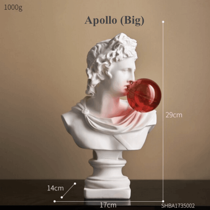LZINA™ | Resin Greek abstract sculpture