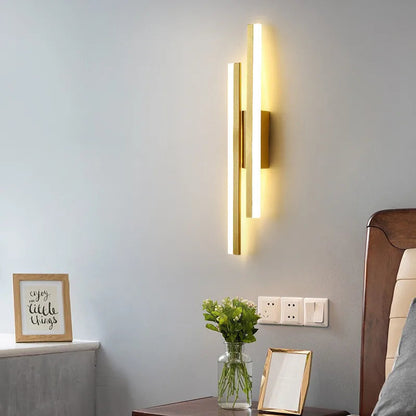BowLift DoubliGlow: Sleek Minimalist Modern LED Wall Light