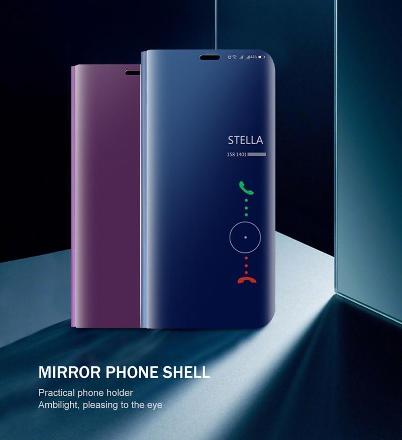 BowLift | 3 in 1 Mirror Flip Case for Samsung Phones