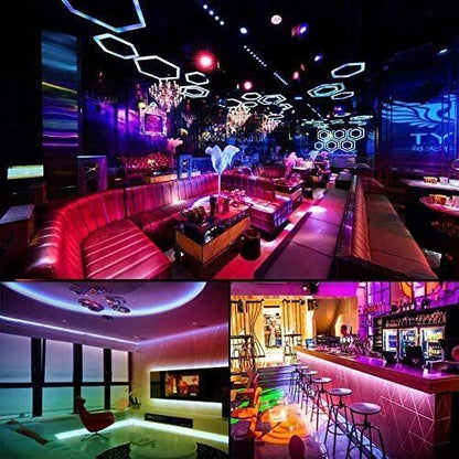 BowLift Bluetooth RGB LED Strip Lights – 30m Total (Two 15m Strips), Music Sync, 5050 LEDs, Remote Control