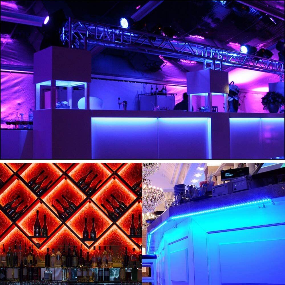 BowLift Bluetooth RGB LED Strip Lights – 30m Total (Two 15m Strips), Music Sync, 5050 LEDs, Remote Control