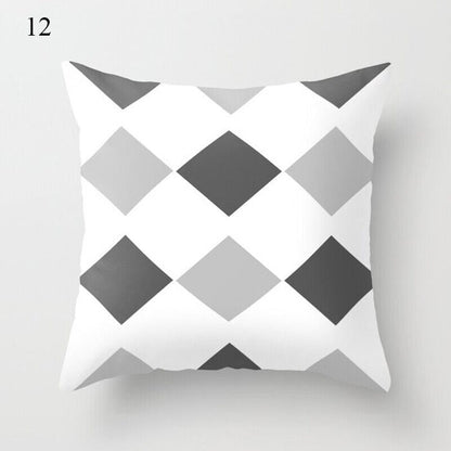 18" Cushion Cover Pillow Case Home Sofa Decor Pillowslip Waist Pillow Cover Soft Bowlift