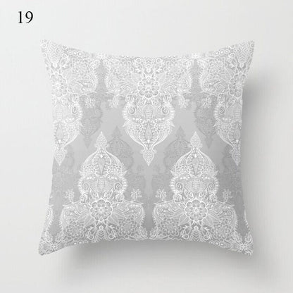 18" Cushion Cover Pillow Case Home Sofa Decor Pillowslip Waist Pillow Cover Soft Bowlift