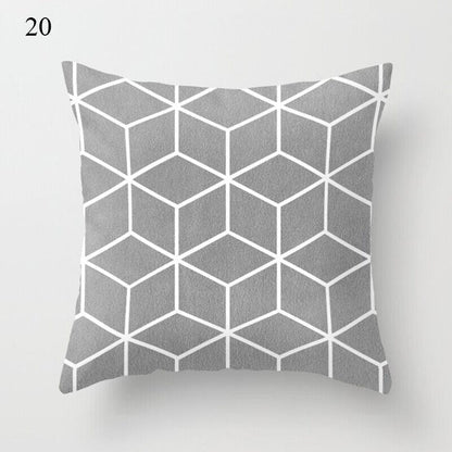 18" Cushion Cover Pillow Case Home Sofa Decor Pillowslip Waist Pillow Cover Soft Bowlift