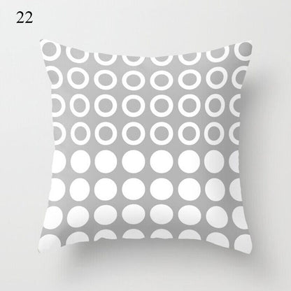 18" Cushion Cover Pillow Case Home Sofa Decor Pillowslip Waist Pillow Cover Soft Bowlift
