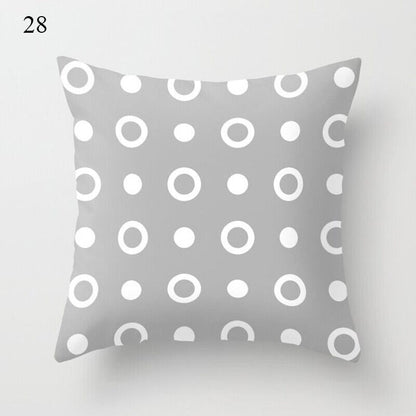 18" Cushion Cover Pillow Case Home Sofa Decor Pillowslip Waist Pillow Cover Soft Bowlift