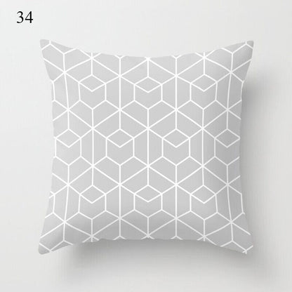 18" Cushion Cover Pillow Case Home Sofa Decor Pillowslip Waist Pillow Cover Soft Bowlift