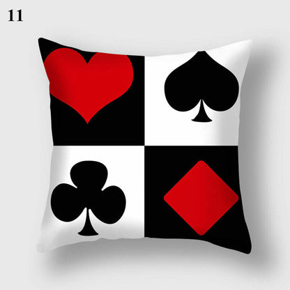 18" Cushion Cover Pillow Case Home Sofa Decor Pillowslip Waist Pillow Cover Soft Bowlift