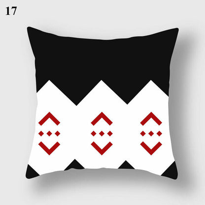 18" Cushion Cover Pillow Case Home Sofa Decor Pillowslip Waist Pillow Cover Soft Bowlift