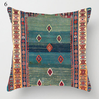 Ethnic Boho Mandala Print Linen Throw Pillow Case Sofa Cushion Cover Home Decor# Bowlift