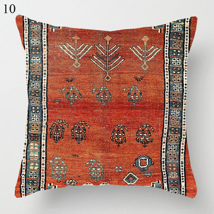 Ethnic Boho Mandala Print Linen Throw Pillow Case Sofa Cushion Cover Home Decor# Bowlift