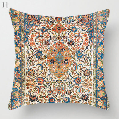 Ethnic Boho Mandala Print Linen Throw Pillow Case Sofa Cushion Cover Home Decor# Bowlift
