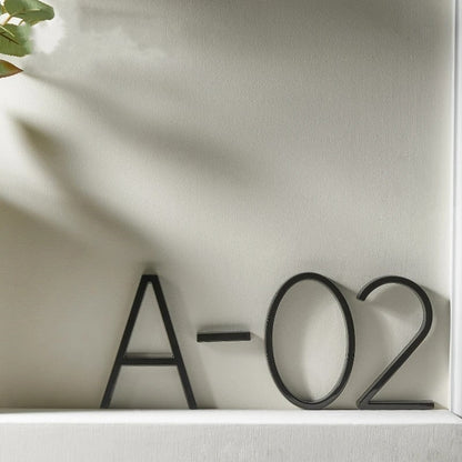 LZINA™ | Hannah Black House Numbers