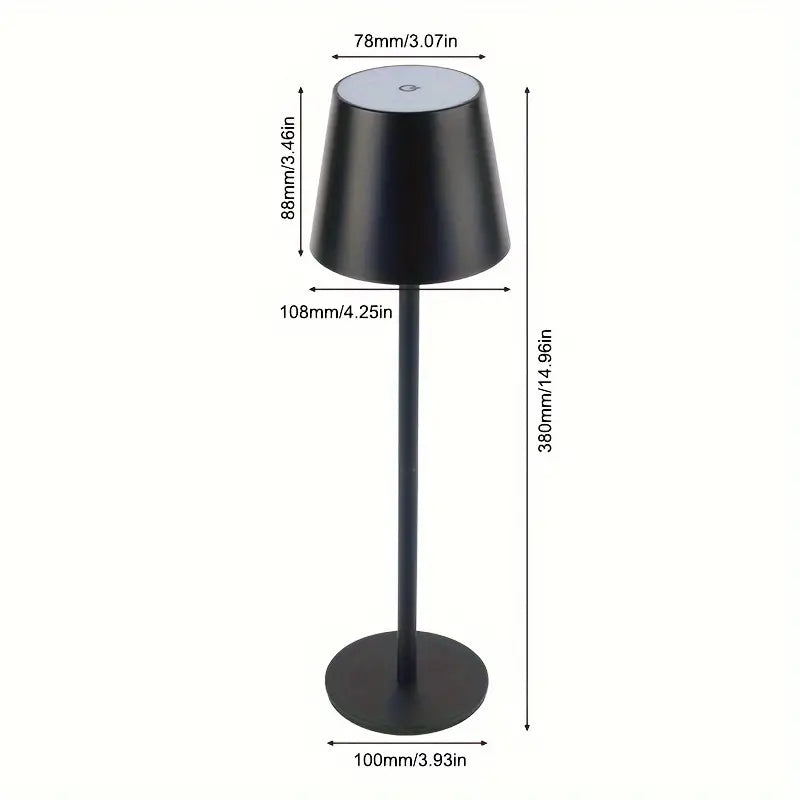 BowLift Wireless LED Table Lamp — Touch-Control, Dimmable Lighting