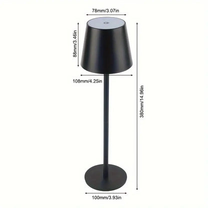 BowLift Wireless LED Table Lamp — Touch-Control, Dimmable Lighting