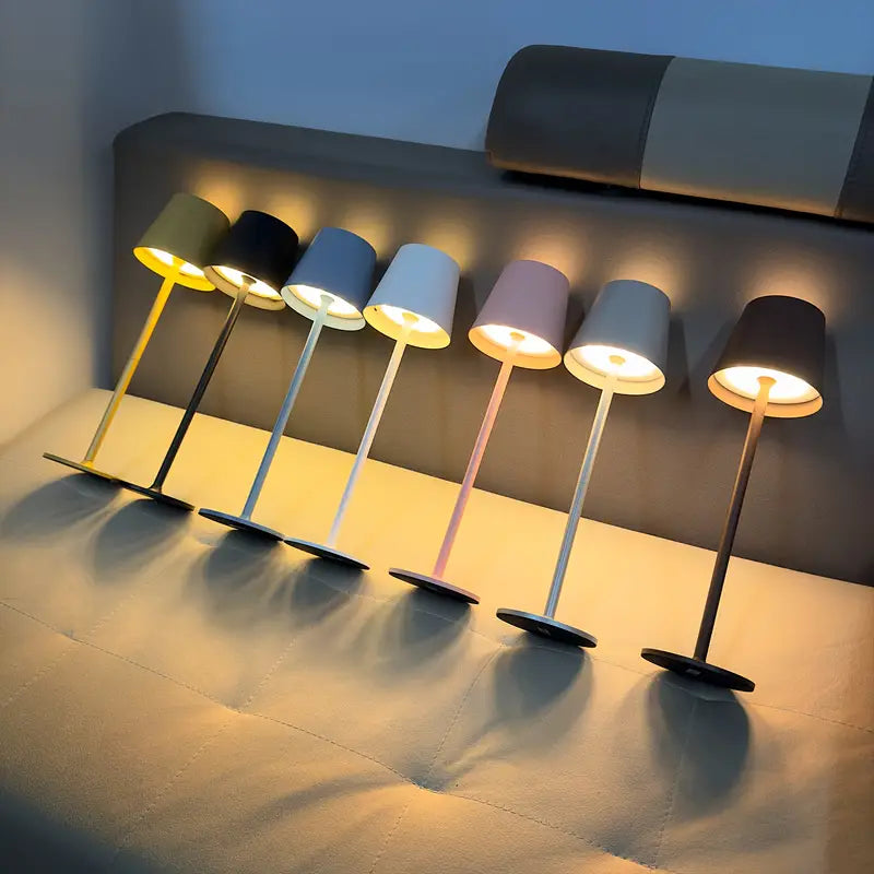 BowLift Wireless LED Table Lamp — Touch-Control, Dimmable Lighting