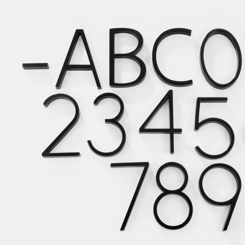 LZINA™ | Hannah Black House Numbers