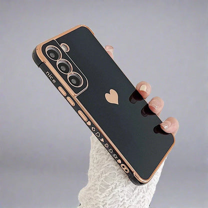 LZINA™ | Samsung phone cases | Luxurious, shock-resistant, plated square case