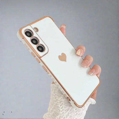 LZINA™ | Samsung phone cases | Luxurious, shock-resistant, plated square case