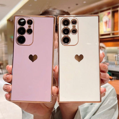LZINA™ | Samsung phone cases | Luxurious, shock-resistant, plated square case