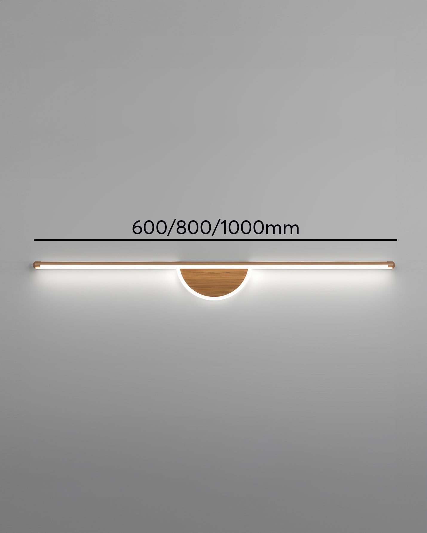 LZINA™ | Modern Wooden Arch Wall Lamp for Sleek Ambient Lighting