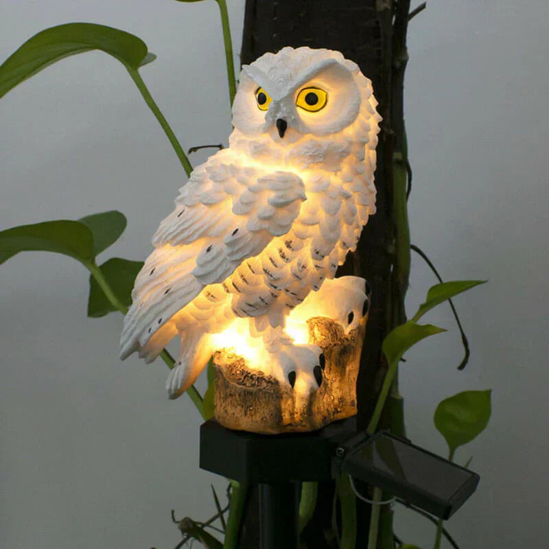 LZINA™ | Solar powered Owl Garden Lamp - OwlGlow
