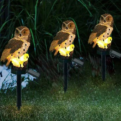 LZINA™ | Solar powered Owl Garden Lamp - OwlGlow