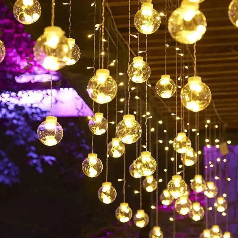 LZINA™ | String Lights – Solar Pendant – elegant design – solar powered