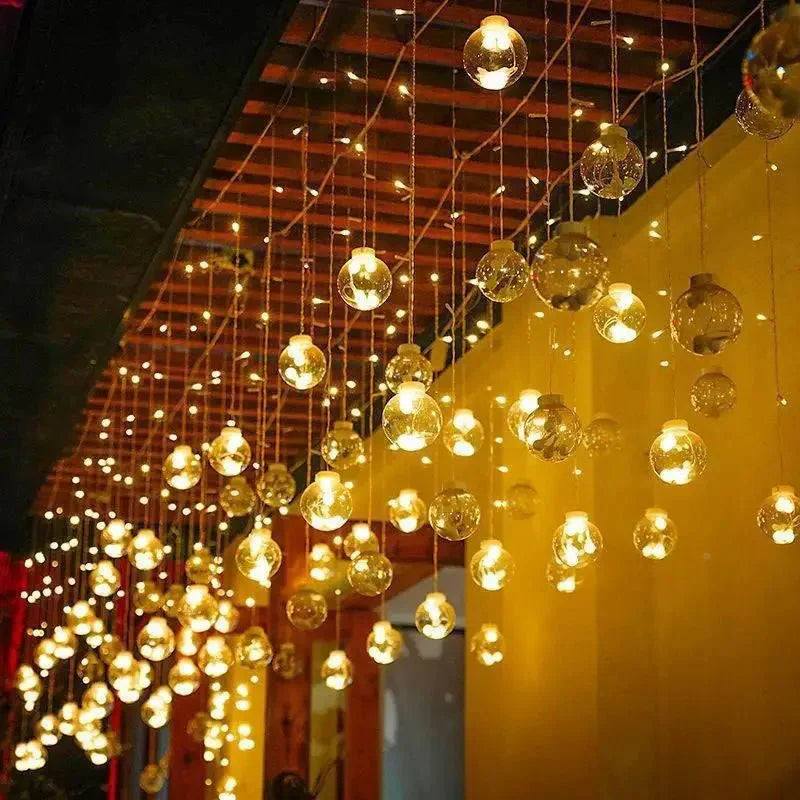 LZINA™ | String Lights – Solar Pendant – elegant design – solar powered