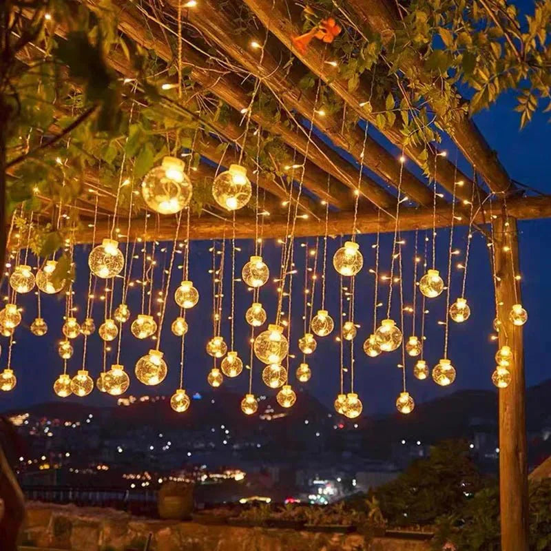 LZINA™ | String Lights – Solar Pendant – elegant design – solar powered