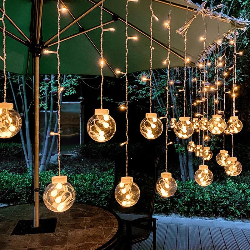 LZINA™ | String Lights – Solar Pendant – elegant design – solar powered