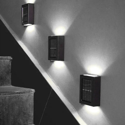 LZINA™ | Wireless LED Solar Wall Lamps