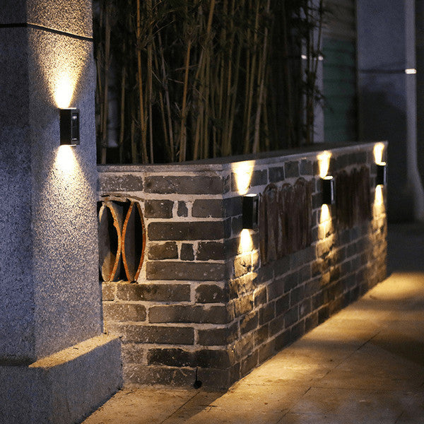 LZINA™ | Wireless LED Solar Wall Lights Deluxe | Efficient and Cost-Saving Outdoor Lighting