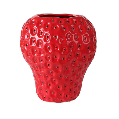 LZINA™ | Strawberry-structured ceramic vase