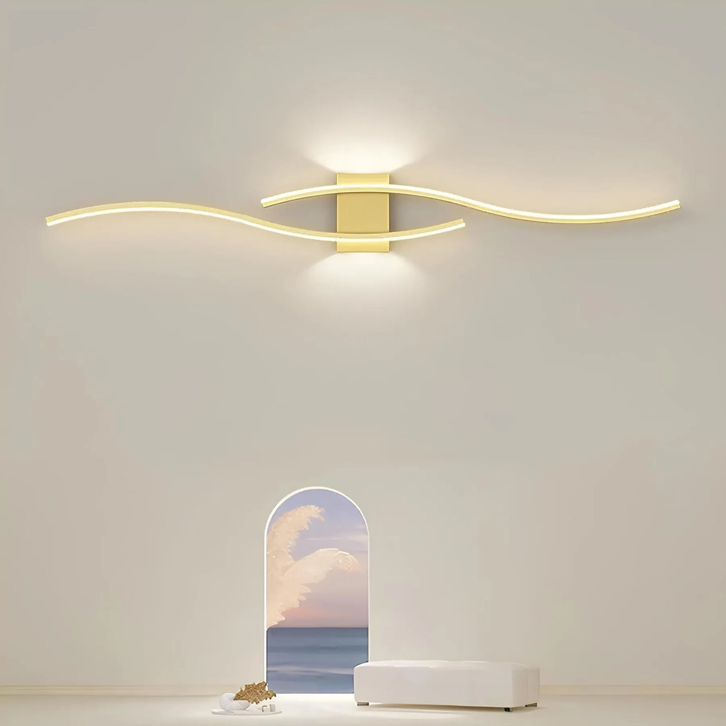 BowLift Long Wall Light Band – Sleek LED Wall Accent Strip for Ambient Lighting