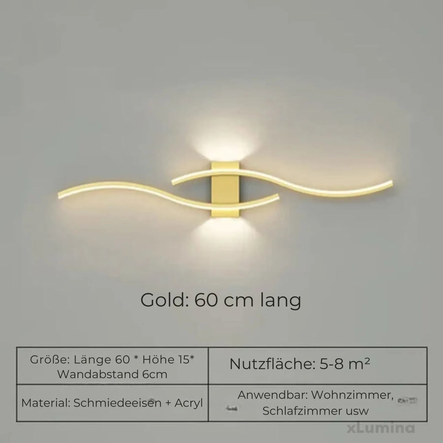 BowLift Long Wall Light Band – Sleek LED Wall Accent Strip for Ambient Lighting