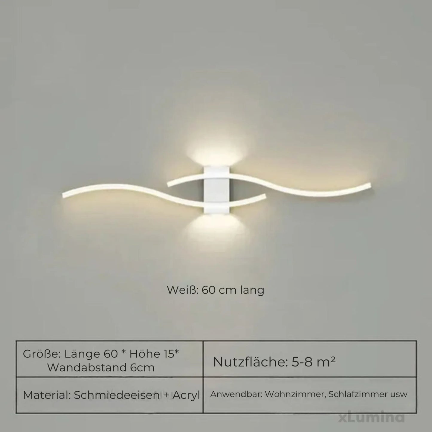 BowLift Long Wall Light Band – Sleek LED Wall Accent Strip for Ambient Lighting