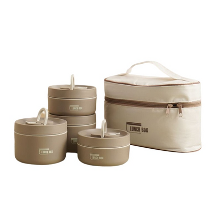 BowLift | ThermoBox Multi-Layered Insulated Lunchbox with FREE Carry Bag