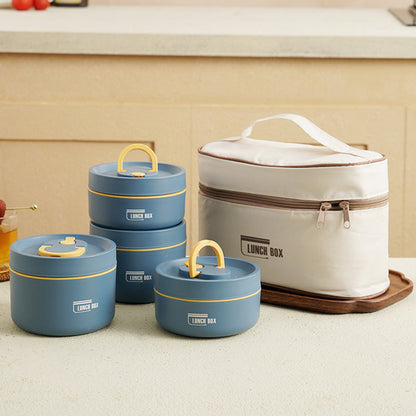 BowLift | ThermoBox Multi-Layered Insulated Lunchbox with FREE Carry Bag