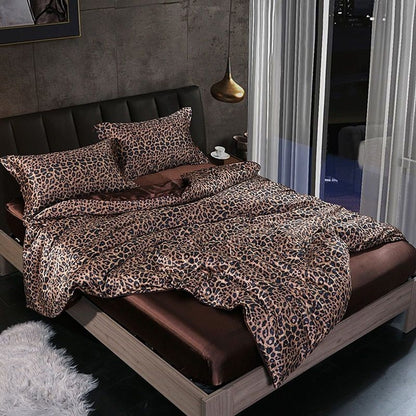 LZINA™ | Elegant Satin Silk Bedding Set - Luxurious Comfort for Every Night