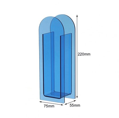 LZINA™ | Transparent Acrylic Flower Vase