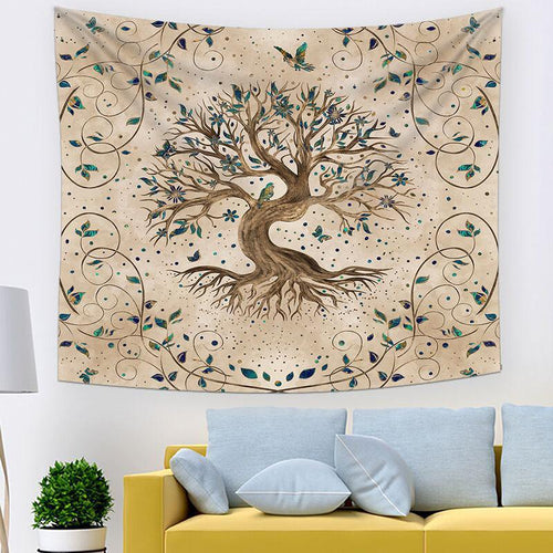 LZINA™ | Tree of Life Home Wall Tapestry - Elegant Dorm & Room Decoration
