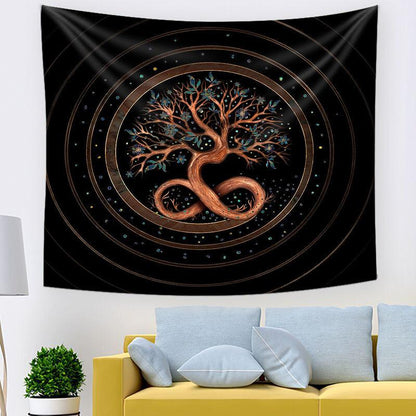 LZINA™ | Tree of Life Home Wall Tapestry - Elegant Dorm & Room Decoration
