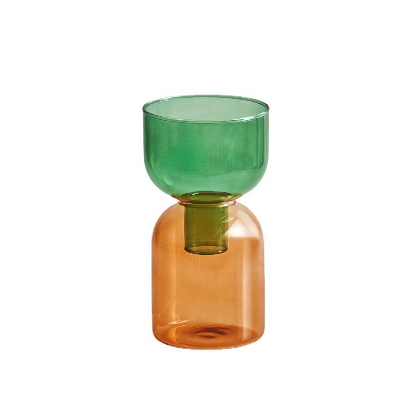 LZINA™ | Two-Piece Mini Bud Vase Terrarium Set