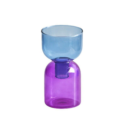 LZINA™ | Two-Piece Mini Bud Vase Terrarium Set