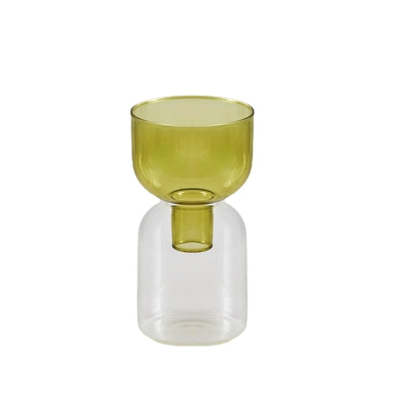 LZINA™ | Two-Piece Mini Bud Vase Terrarium Set