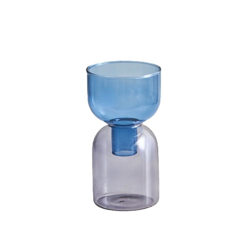 LZINA™ | Two-Piece Mini Bud Vase Terrarium Set