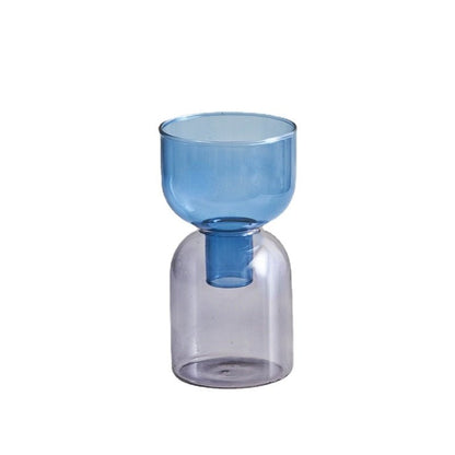 LZINA™ | Two-Piece Mini Bud Vase Terrarium Set